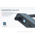 Fingerprint U Lock Anti-shear fingerprint bike lock u lock smart lock Supplier